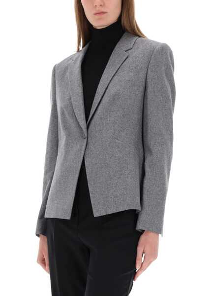 Sacouri Hugo Boss Flannel Blazer GREY Femei (BM 19483220) 4