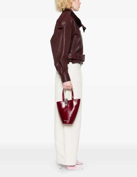 Genti de mana JACQUEMUS Le Petit Bambola Bag BORDEAUX Femei (BM 19483268) 2