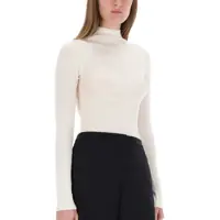 Pulovere casual Dama pagina 2 - Pulovere casual Hugo Boss Ribbed Knit WHITE Femei (BM 19483289) - B-mall.ro