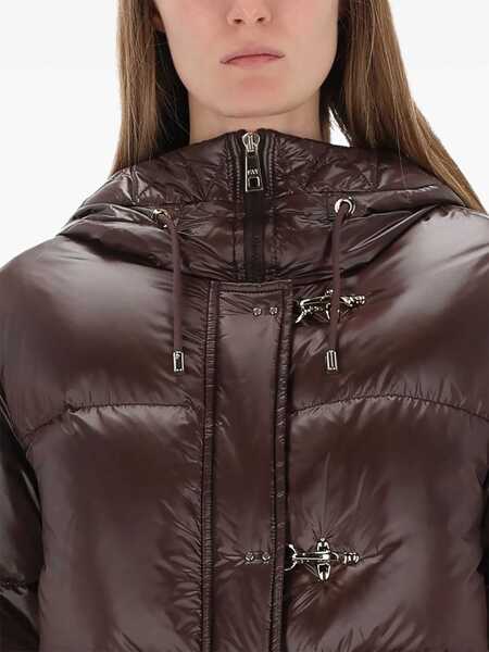 Geci de iarna Fay Down Jacket With Hood BROWN Femei (BM 19483292) 2