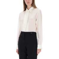 Bluze Dama - Bluze Hugo Boss Shirt With Ribbed Pleats WHITE Femei (BM 19483307) - B-mall.ro