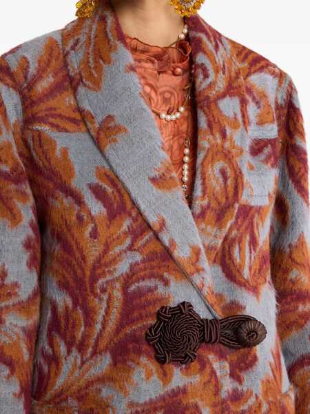 Paltoane ETRO Wool Blend Coat MULTICOLOUR Femei (BM 19483313) 4