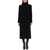 Hugo Boss Double-Breasted Midi Coat BLACK