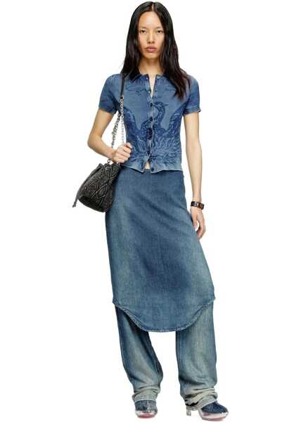 Genti de umar Diesel Charm-D Bucket S Bag BLACK Femei (BM 19483322) 2