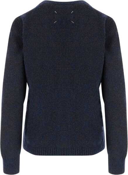 Cardigane Maison Margiela Wool Cardigan BLUE Femei (BM 19483325) 2