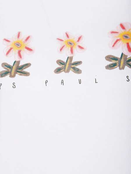 Tricouri Paul Smith T-Shirt With Print WHITE Femei (BM 19483328) 3