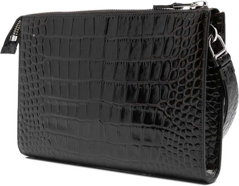 Genti de mana Tom Ford Leather Pouch BROWN Barbati (BM 19483370) 3