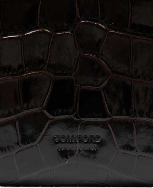 Genti de mana Tom Ford Leather Pouch BROWN Barbati (BM 19483370) 4