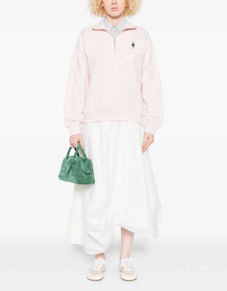 Bluze de trening MAISON KITSUN Dressed Fox Sweatshirt PINK Femei (BM 19483391) 2