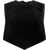 Patou Velvet "Foulard" Top BLACK