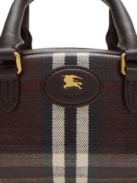 Genti de mana Burberry Bowling Highlands Bag BORDEAUX Femei (BM 19483460) 4