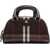 Burberry "Bowling Highlands" Bag BORDEAUX