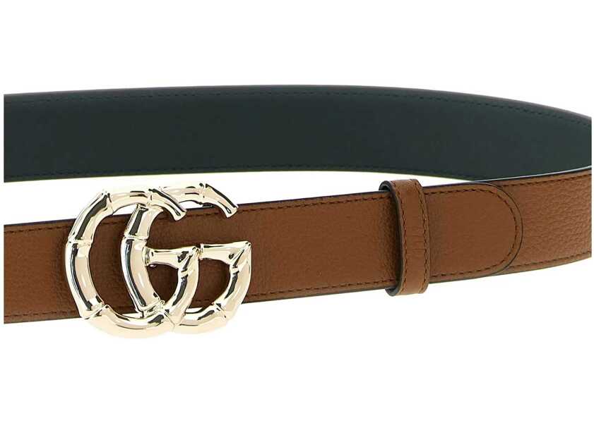 Curele Gucci Gg Marmont Belt BROWN Femei (BM 19483685) 3
