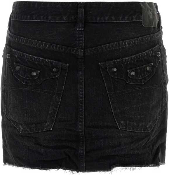 Fuste casual Balenciaga Miniskirt City BLACK Femei (BM 19484672) 2