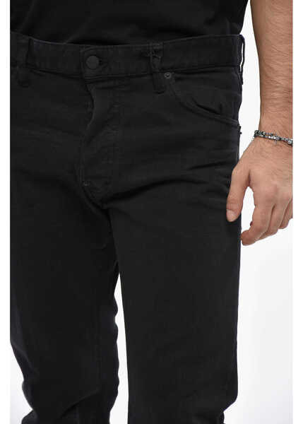 Blugi drepti DSQUARED2 Black Bull Dark Wash Cool Guy Jeans 17Cm Black Barbati (BM 19484780) 3
