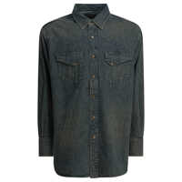 Camasi casual "Western Double Dye" shirt Barbati