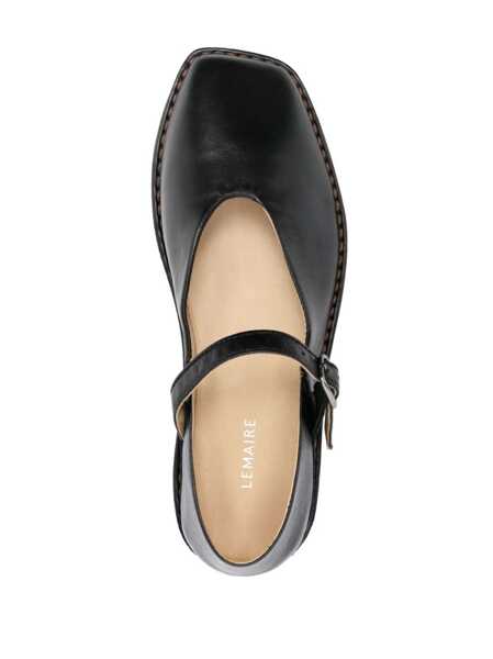 Balerini LEMAIRE Mary Jane leather ballet flats Black Femei (BM 19484994) 4