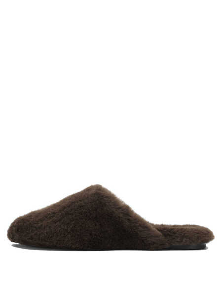 Mocasini AEYDE Rega slippers in shearling Brown Femei (BM 19485036) 3
