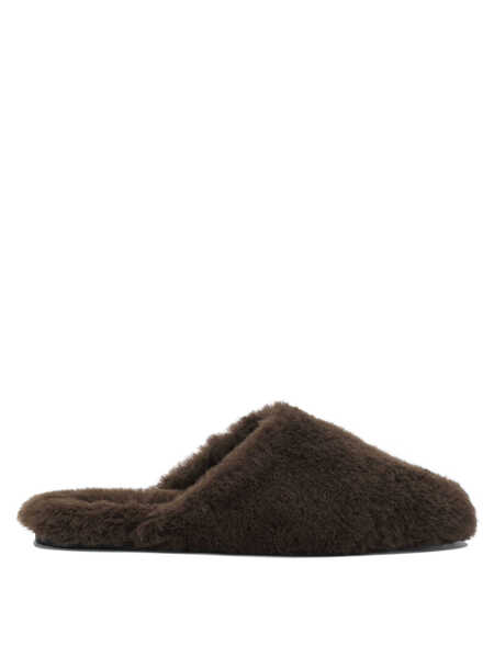 Mocasini AEYDE Rega slippers in shearling Brown Femei (BM 19485036) 1