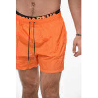 Bermude pentru Barbati - Bermude DSQUARED2 Swimshorts With Double Elastic Waistband Orange Barbati (BM 19485269) - B-mall.ro