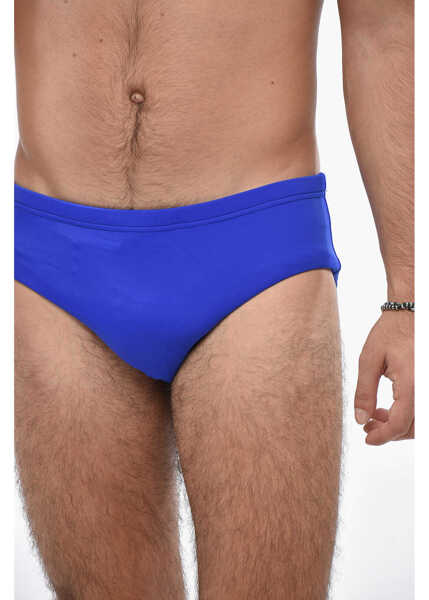 Chiloti DSQUARED2 Drawstringed Icon Swim Briefs Blue Barbati (BM 19485314) 3
