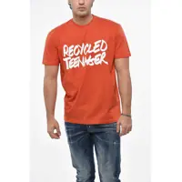 Tricouri Solid Color Crew-Neck T-Shirt Barbati