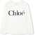 Chloe T-Shirt With Logo WHITE