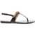 Gucci GG Crossover Sandals GG Crossover Sandals BEIGE/DARK BROWN