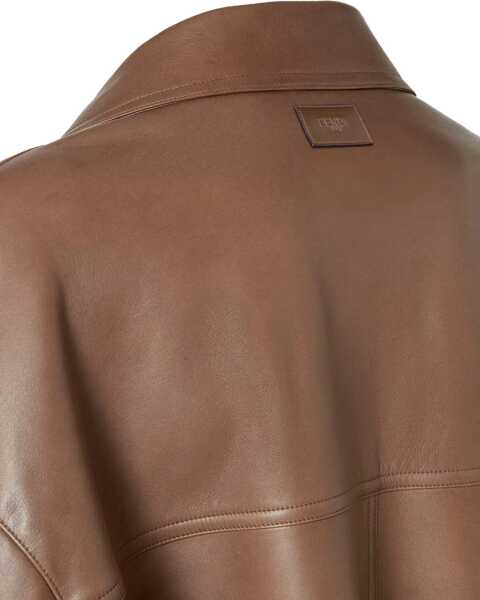 Paltoane Fendi Nappa Caban Coat PECAN Barbati (BM 19486772) 3