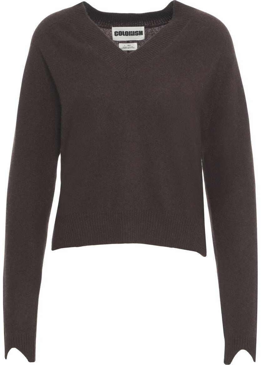 Pulovere CRUSH Cashmere sweater Brown Femei (BM 19497434) 2