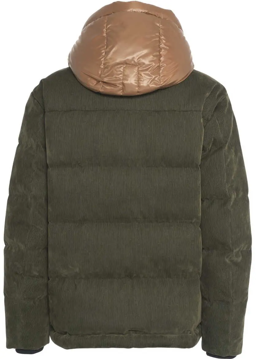 Geci de iarna Peuterey Corduroy down jacket Cinaed Olive Femei (BM 19497458) 3