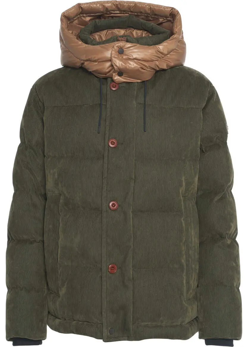 Geci de iarna Peuterey Corduroy down jacket Cinaed Olive Femei (BM 19497458) 1