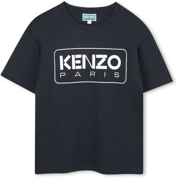 Tricouri Kenzo T-Shirt With Logo BLUE Baieti (BM 19497518) 1