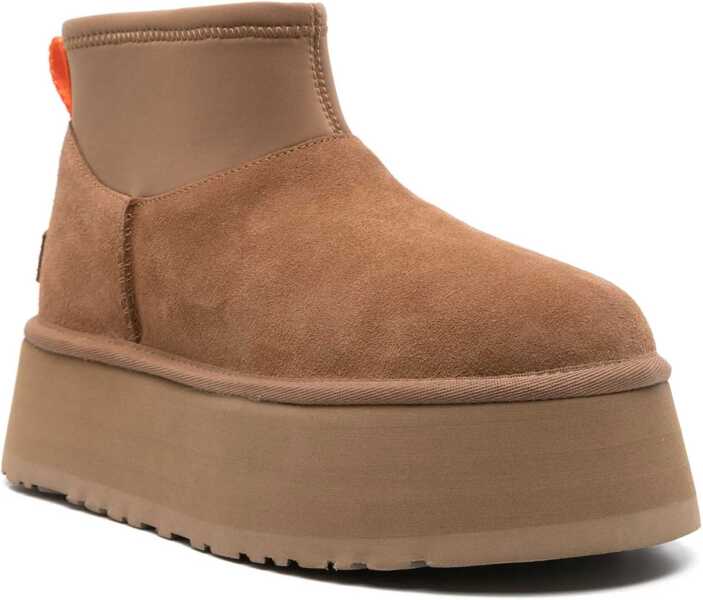 Balerini UGG Stivale Classic Mini Dipper BROWN Femei (BM 19497554) 2