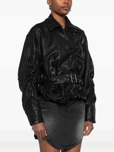 Geci de piele Diesel L-Oys Jacket BLACK Femei (BM 19497569) 3