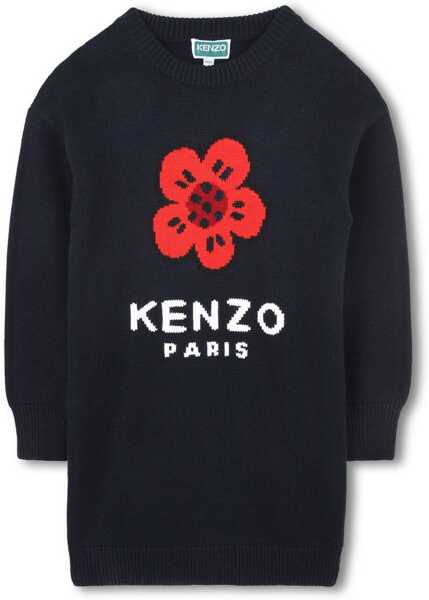 Rochii casual Kenzo Dress With Logo BLUE Fete (BM 19497590) 1