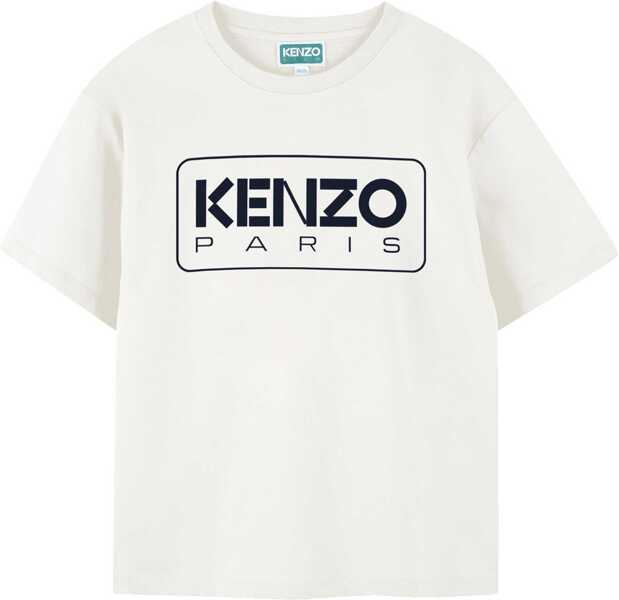 Tricouri Kenzo T-Shirt With Logo WHITE Baieti (BM 19497611) 1