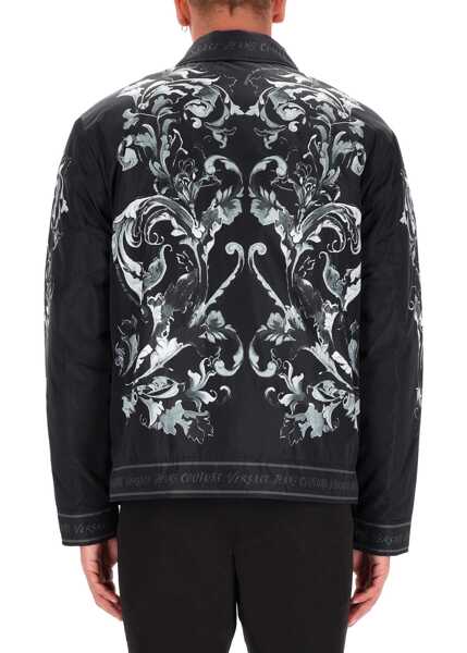 Sacouri office Versace Jeans Couture Baroque Print Jacket BLACK Barbati (BM 19497620) 4