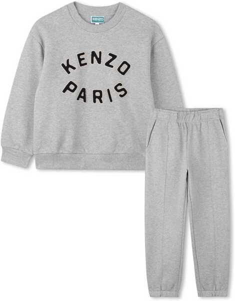 Cardigane Kenzo Cardigan Set With Pants GREY Baieti (BM 19497662) 1