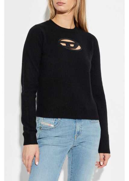 Pulovere casual Diesel M-Areesa Jersey BLACK Femei (BM 19497668) 3