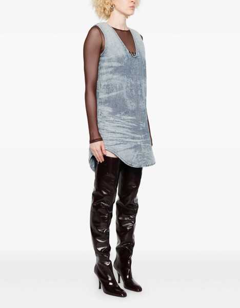 Rochii casual Diesel De-Laris Dress DENIM Femei (BM 19497722) 3