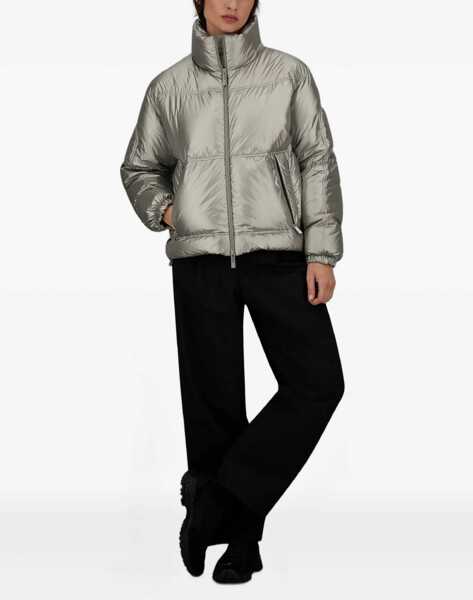 Trenciuri Laminar Metallic Shield Jacket SILVER Femei (BM 19497809) 2