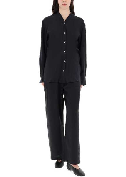 Bluze STUDIO NICHOLSON Shirt Acre BLUE Femei (BM 19497839) 2