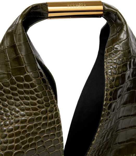 Genti de mana MM6 Maison Margiela Medium Japanese Bag GREEN Femei (BM 19497848) 3