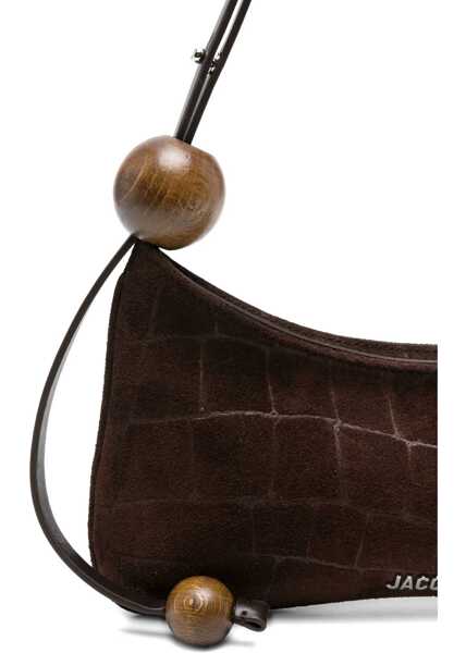 Genti de umar JACQUEMUS The Bisou Pearls Bag BROWN Femei (BM 19497851) 4