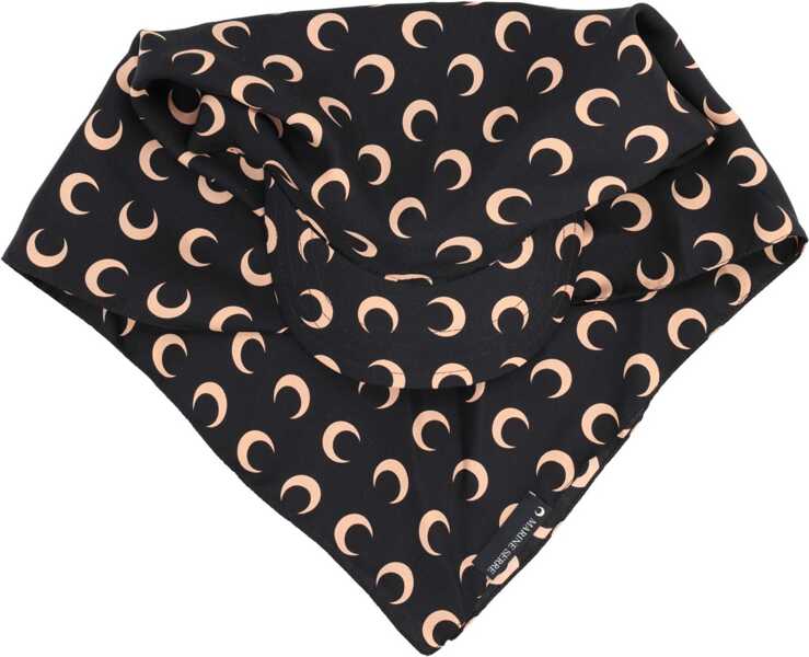 Palarii MARINE SERRE Hat With Visor BLACK Femei (BM 19497875) 3