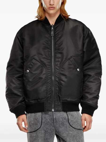 Bomber jacket Diesel Reversible J-Held padded nylon Bomber Jacket BLACK Barbati (BM 19497908) 5