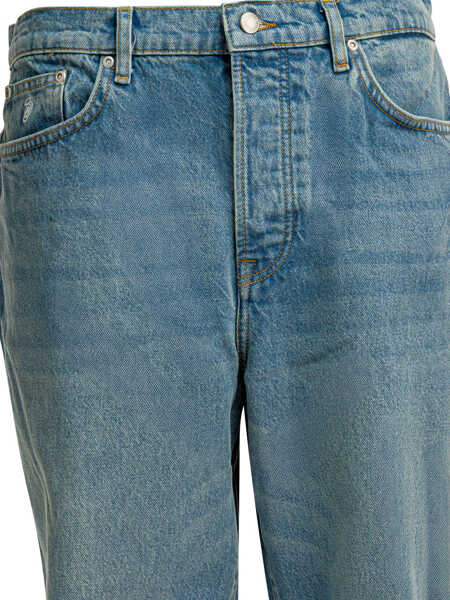 Blugi drepti STSSY Jeans Blue Barbati (BM 19500519) 3