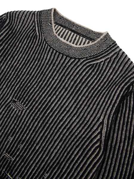 Pulovere casual MM6 Maison Margiela Knitwear Black   Fete (BM 19500543) 3