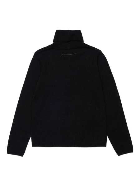 Pulovere casual MM6 Maison Margiela Knitwear Black   Fete (BM 19500561) 2
